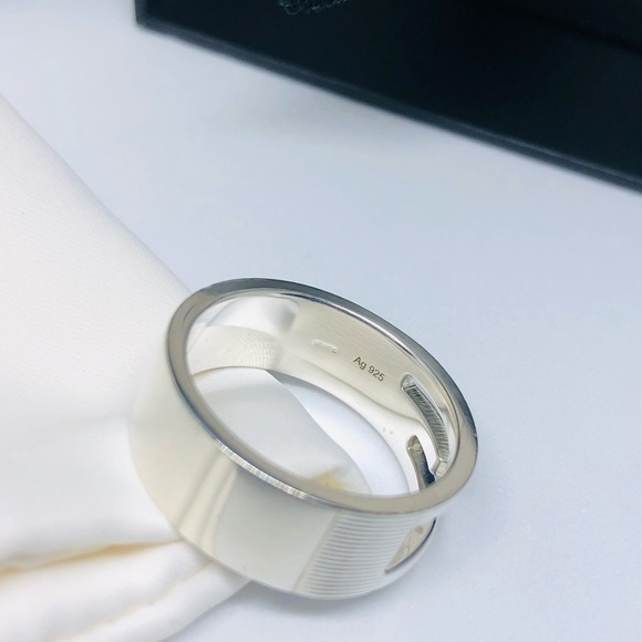 SOLD GUCCI G Ring Unisex with PACKAGING - Picture 7 of 13